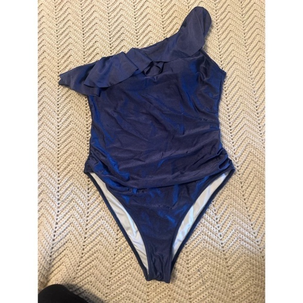 Women's Cupshe Large Navy‎ Blue bathing Suit